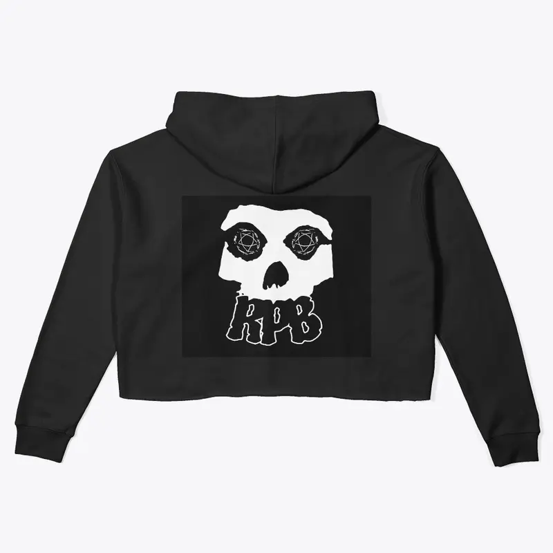 Living dead girl crop hoodie